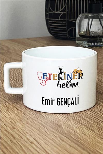Veteriner Hekim Kişiye Özel Lüks Fincan