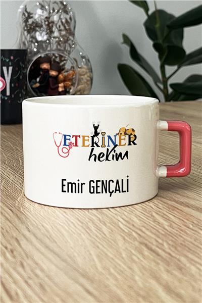 Veteriner Hekim Kişiye Özel Lüks Fincan