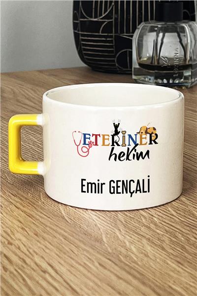 Veteriner Hekim Kişiye Özel Lüks Fincan