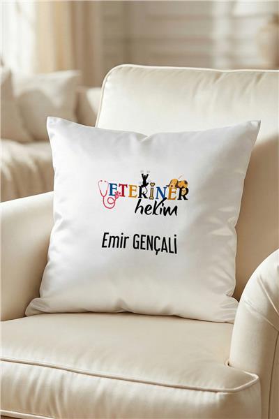Veteriner Hekim Kişiye Özel Yastık
