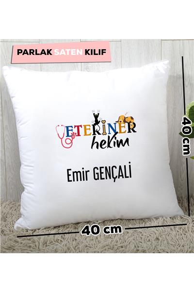 Veteriner Hekim Kişiye Özel Yastık