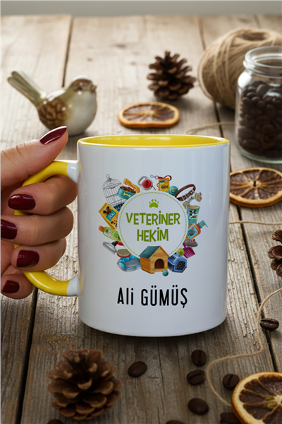 Veteriner Kişiye Özel Kupa Bardak Standart