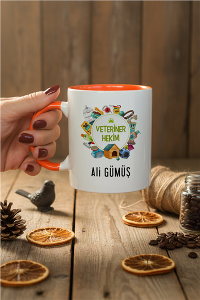 Veteriner Kişiye Özel Kupa Bardak Standart