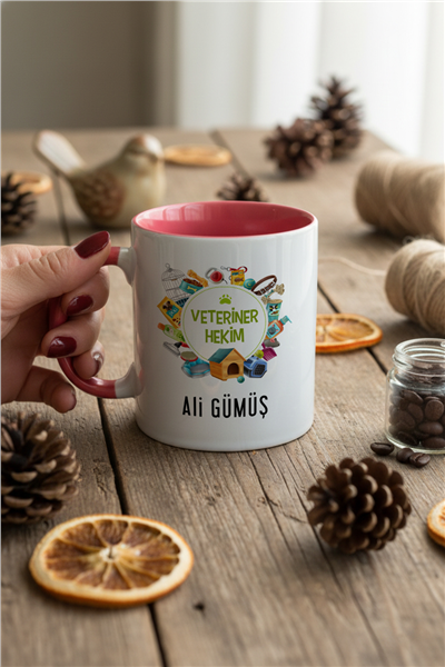 Veteriner Kişiye Özel Kupa Bardak Standart