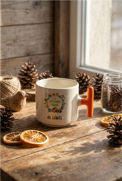 Veteriner Kişiye Özel T Kupa