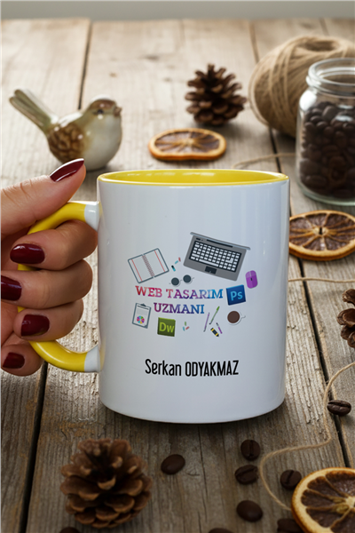 Web Tasarımı Uzmanı Kişiye Özel Kupa Bardak Standart