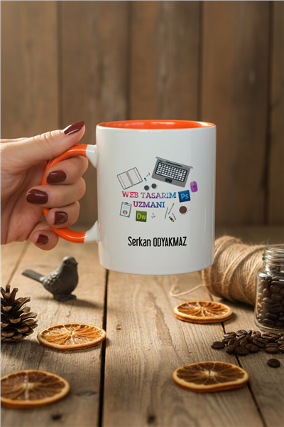 Web Tasarımı Uzmanı Kişiye Özel Kupa Bardak Standart