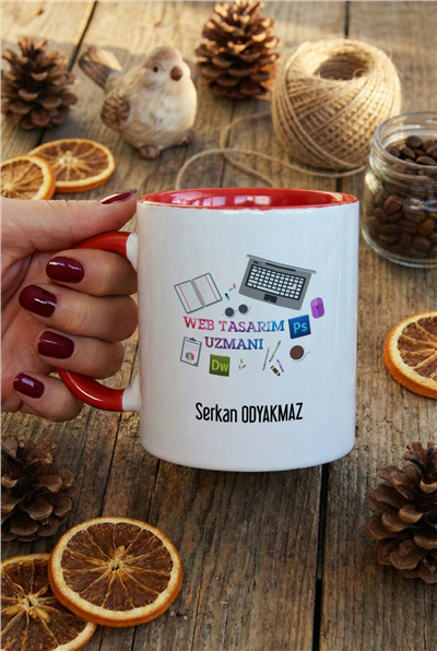 Web Tasarımı Uzmanı Kişiye Özel Kupa Bardak Standart