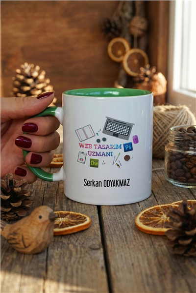 Web Tasarımı Uzmanı Kişiye Özel Kupa Bardak Standart