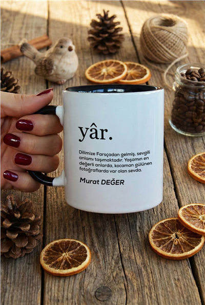 Yar Kişiye Özel Kupa Bardak Standart