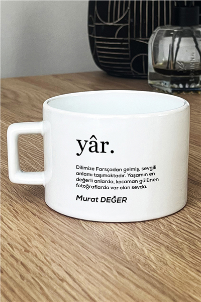 Yar Kişiye Özel Lüks Fincan