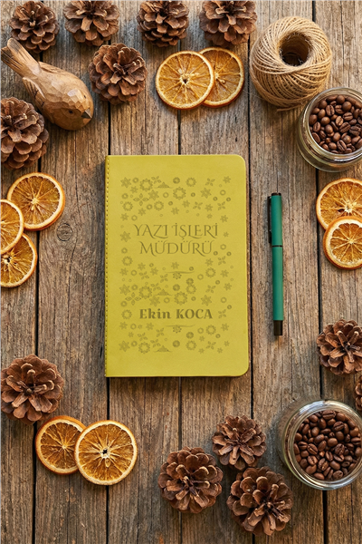 Yazı İşleri Müdürü Kişiye Özel Defter ve Kalem