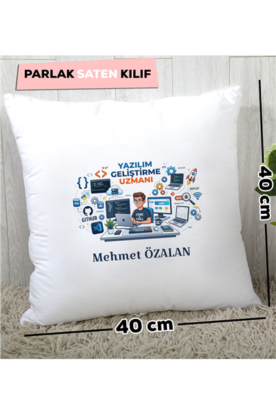 Yazılım Geliştirme Uzmanı Kişiye Özel Yastık