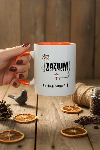 Yazılım Mühendisi Kişiye Özel Kupa Bardak Standart