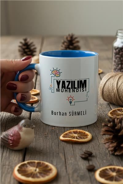 Yazılım Mühendisi Kişiye Özel Kupa Bardak Standart