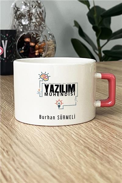 Yazılım Mühendisi Kişiye Özel Lüks Fincan