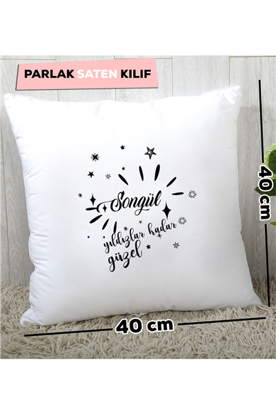 Yıldızlar Kadar Güzel Kişiye Özel Yastık