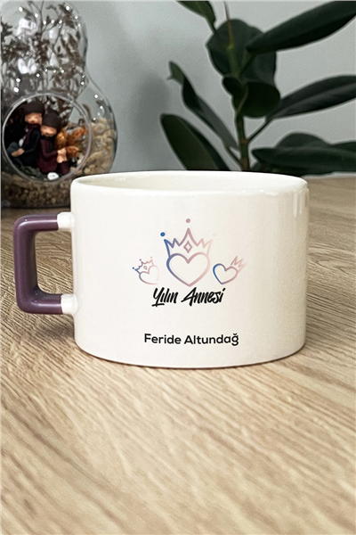 Yılın Annesi Kişiye Özel Lüks Fincan