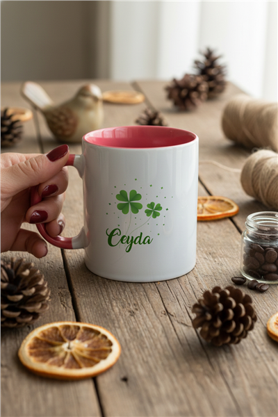 Yonca Kişiye Özel Kupa Bardak Standart