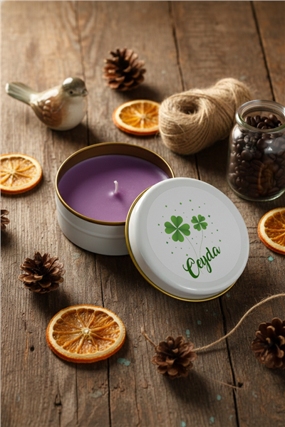 Yonca Kişiye Özel Mum