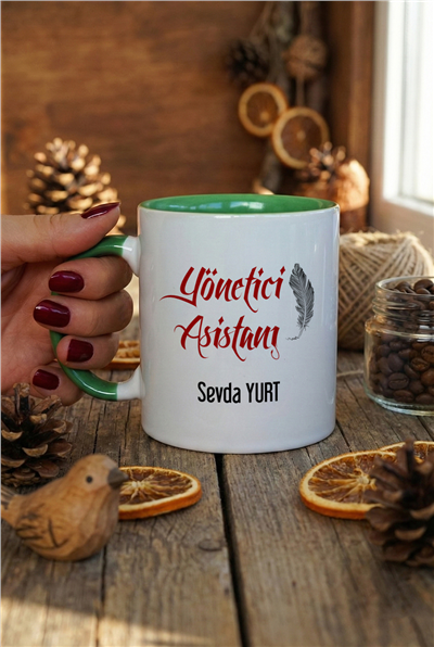 Yönetici Asistanı Kişiye Özel Kupa Bardak Standart