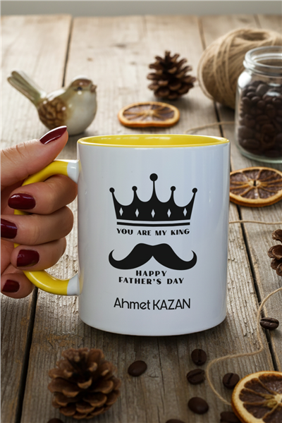 You Are My King Kişiye Özel Kupa Bardak Standart
