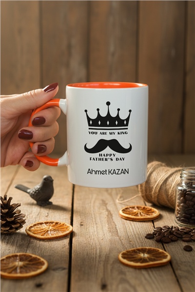 You Are My King Kişiye Özel Kupa Bardak Standart