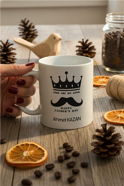 You Are My King Kişiye Özel Kupa Bardak Standart