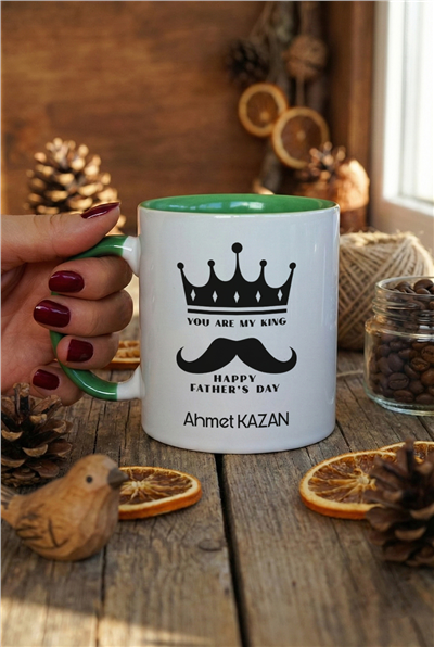 You Are My King Kişiye Özel Kupa Bardak Standart