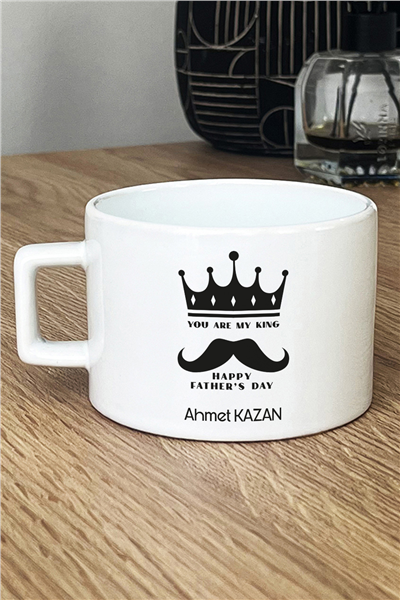 You Are My King Kişiye Özel Lüks Fincan