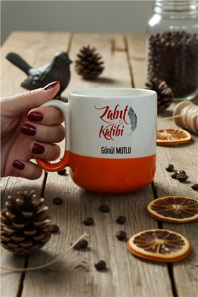 Zabıt Katibi Kişiye Özel Kupa Bardak Pro