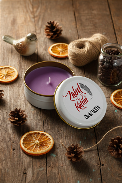 Zabıt Katibi Kişiye Özel Mum