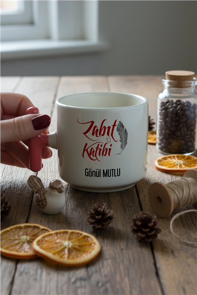 Zabıt Katibi Kişiye Özel T Kupa