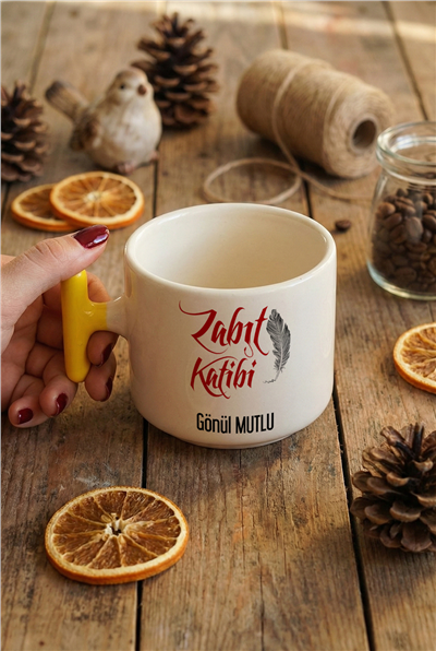 Zabıt Katibi Kişiye Özel T Kupa