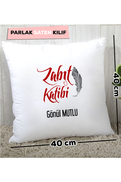 Zabıt Katibi Kişiye Özel Yastık