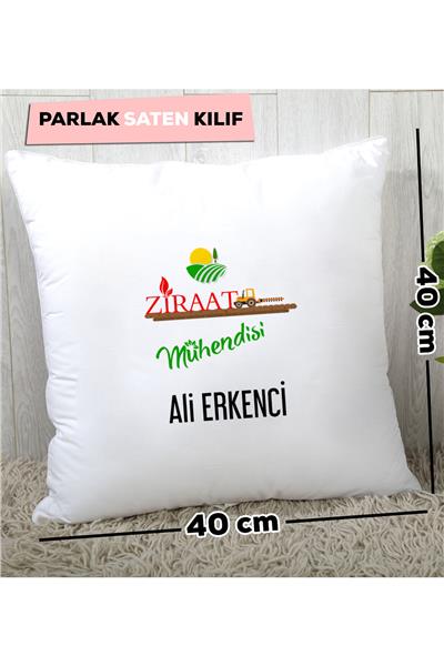 Ziraat Mühendisi Kişiye Özel Yastık