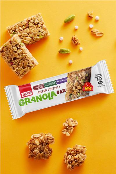 Züber Granola Antep Fıstıklı Bar 25 g