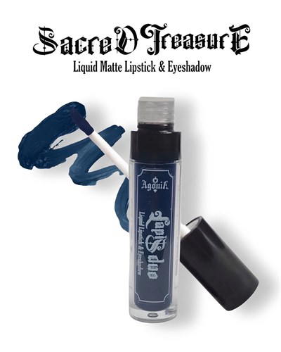 LapisDuo Koyu Turkuaz Mat Likşt Ruj & Far 6ml