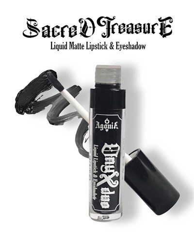 OnyxDuo Siyah Likit Mat Ruj & Far 6ml