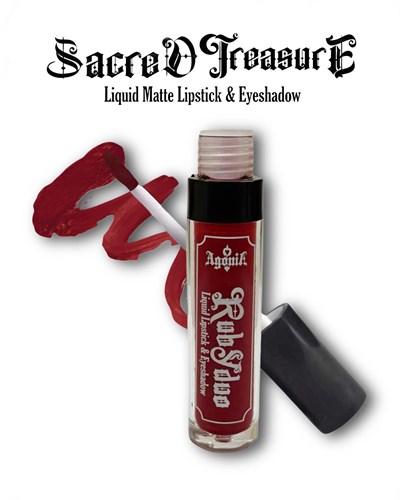 RubyDuo Kırmızı Mat Likit Ruj & Far 6ml