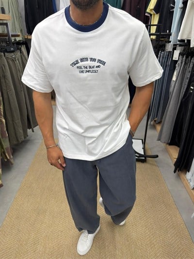 Catch Premium Tshirt Lacivert