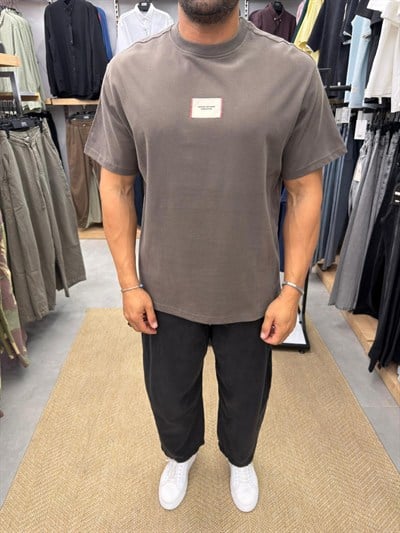 Catch Yüksek Kalite Tshirt Kahve