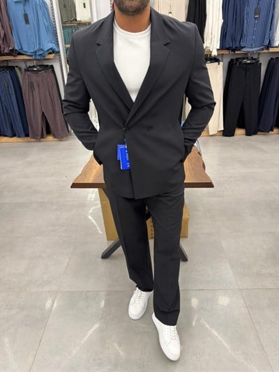 Ziver Premium Takım Elbise Siyah
