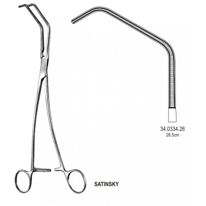 34.0334.26 Satinsky Tanjansiyel Oklizyon Klemp 26.5cm