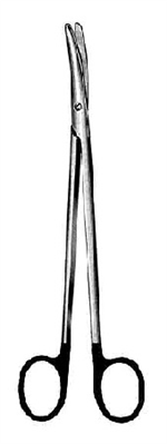 09.0341.14 Metzenbaum Makas Eğri Künt/Künt 14.5cm S/CUT