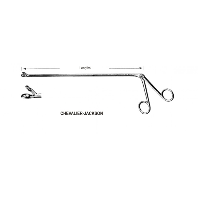 50.0335.60 Chevalier Jackson Forseps Fig.5, 60cm