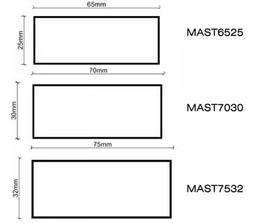 Tesay Alüminyum Sıva Mastar Profili 30X70 (500Gr/Mt)