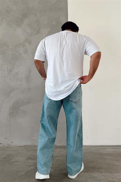 Baggy Kot Pantolon Su Yeşili