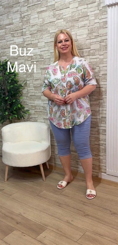 1149 İTALYAN KAPRİ-BUZ MAVİ