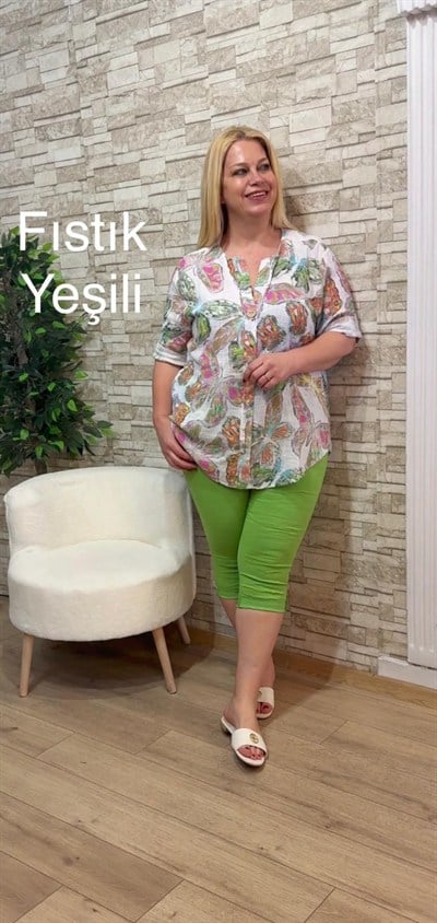 1149 İTALYAN KAPRİ-FISTIK YEŞİLİ